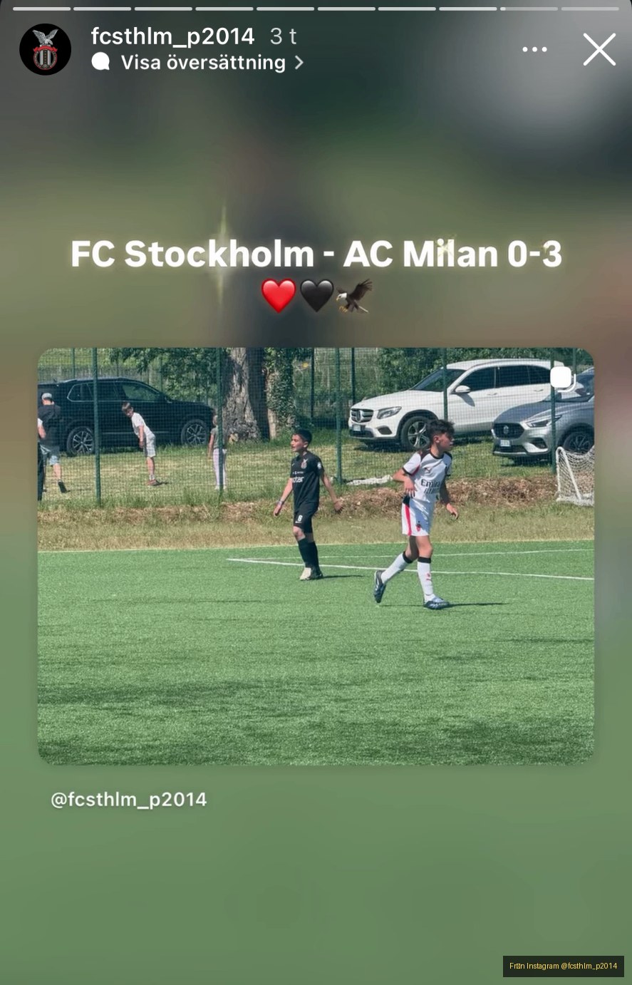 FC Stockholm möter AC Milan