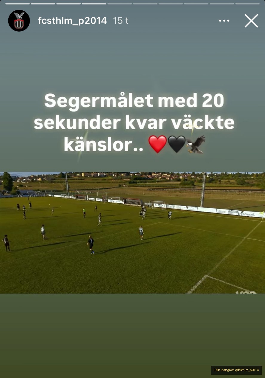 Segermål med 20 sekunder kvar