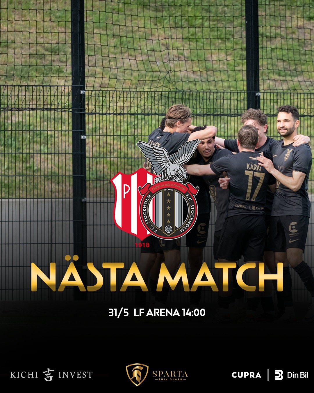 Nästa match mot Piteå IF FF